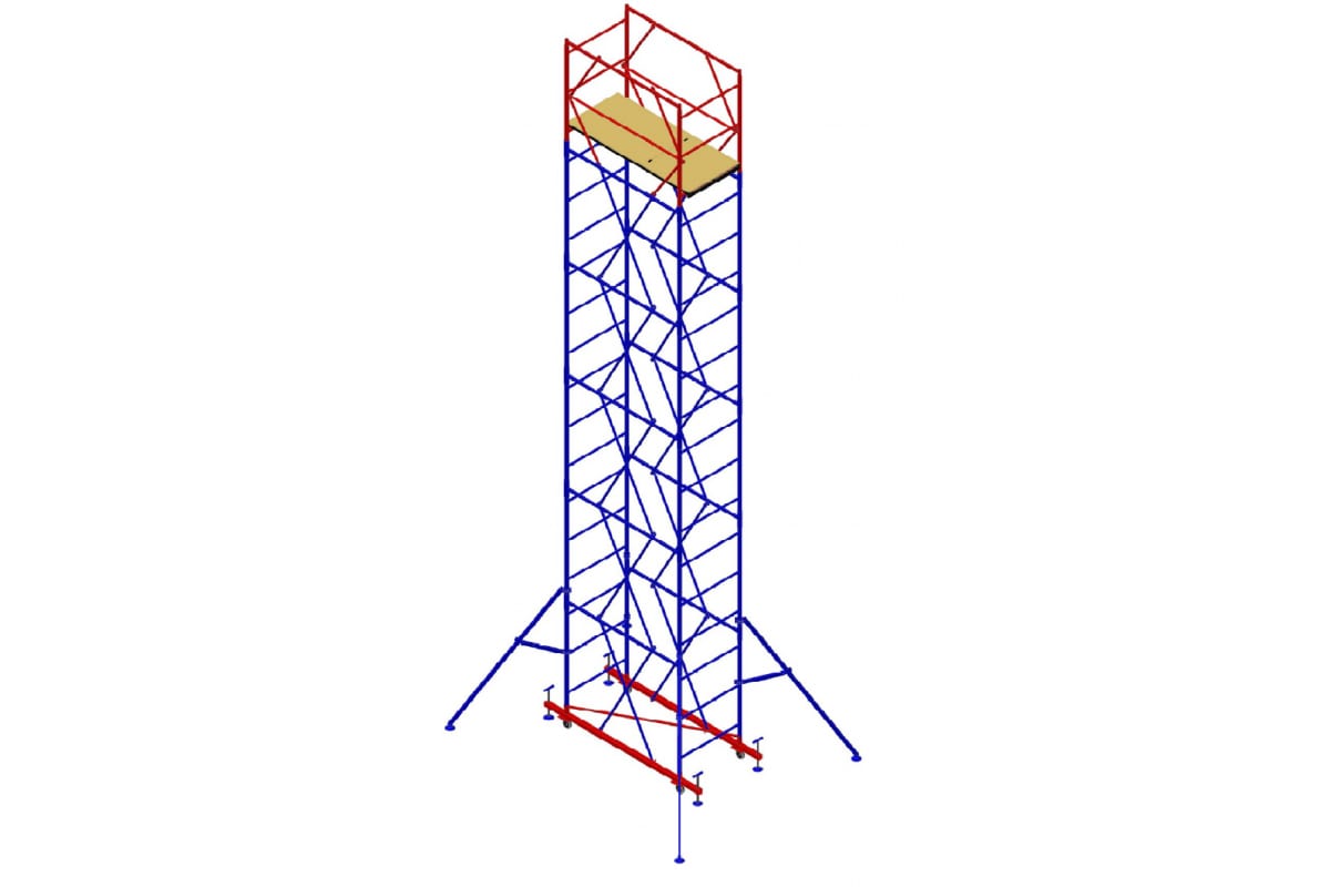 Вышка-тура МЕГА МЕГА-1 (Н=7,4 м) 507 